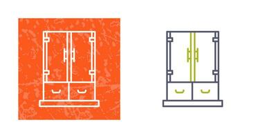 Vektorsymbol für Schrankschubladen vektor