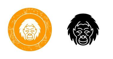 Orang-Utan-Vektorsymbol vektor