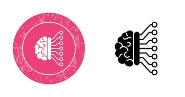 Vektorsymbol für maschinelles Lernen vektor