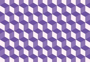 isometrisk färgrik kubmönsterbakgrund. vektor illustration