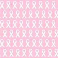 Brustkrebsbewusstsein rosa Band nahtlose Muster Hintergrund Vektor-Illustration pattern vektor