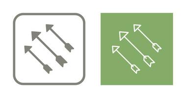 Einzigartiges Pfeil-Vektorsymbol vektor