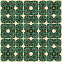 abstrakt mönster retro stil grön tonad vektorillustration vektor