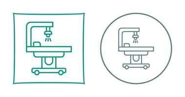 Vektorsymbol für Operationssaal vektor