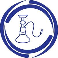 einzigartiges Shisha-Vektorsymbol vektor