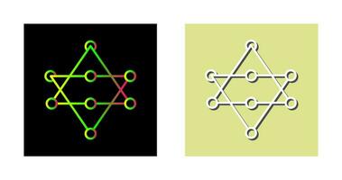 eindeutiges Vektorsymbol für Netzwerke vektor