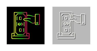 Einzahlungsvektorsymbol vektor