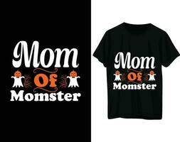 Mama von Mutter T-Shirt Design vektor