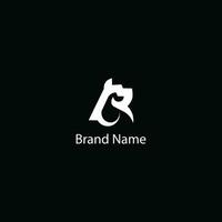 br Brief Katze Vektor Logo Design Symbol Symbol Vorlage