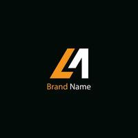 lm Brief Logo Design Symbol Vektor Lager kostenlos Bild