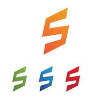 s-Logo und Symbol-Vektor-Bild kostenlos vektor