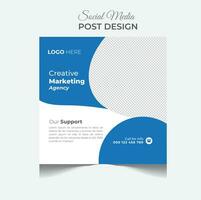 kreativ korporativ Geschäft Sozial Medien Post Vorlage Design Sammlung kostenlos Vektor