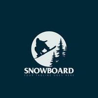 Snowboard Logo Vektor