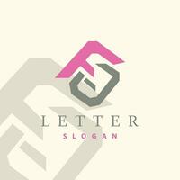 minimal Initiale fg Brief Logo, modern und Luxus Symbol Vektor Vorlage Element