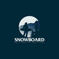 Snowboard Logo Vektor