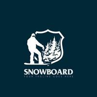 Snowboard Logo Vektor