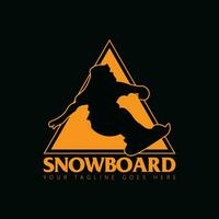 Snowboard Logo Vektor