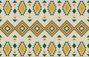 ethnisch abstrakt Ikat Kunst. aztekisch Ornament drucken. geometrisch ethnisch Muster nahtlos Farbe orientalisch. Design zum Hintergrund ,Vorhang, Teppich, Hintergrund, Kleidung, Verpackung, Batik, Vektor Illustration.