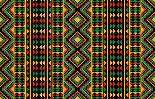 ethnisch abstrakt Ikat Kunst. aztekisch Ornament drucken. geometrisch ethnisch Muster nahtlos Farbe orientalisch. Design zum Hintergrund ,Vorhang, Teppich, Hintergrund, Kleidung, Verpackung, Batik, Vektor Illustration.