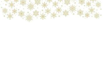 jul bakgrund med snöflingor, baner, kort. vektor illustration