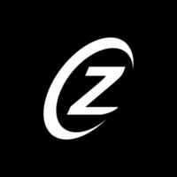 z brev logotyp design. alfabet brev initialer monogram logotyp z. z logotyp. z design vektor