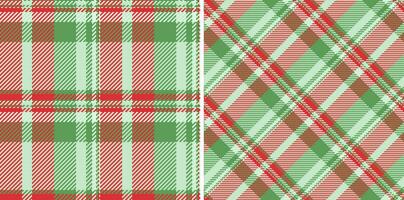 mönster textil- vektor av pläd bakgrund sömlös med en tartan textur kolla upp tyg.