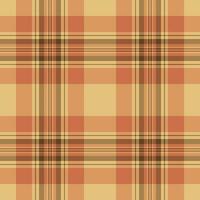 nahtlos Plaid Muster von Hintergrund Stoff Textur mit ein Vektor Textil- prüfen Schottenstoff.