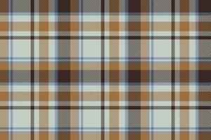 tartan schottland nahtloser karierter mustervektor. Retro-Hintergrundstoff. Vintage Check Farbe quadratische geometrische Textur. vektor