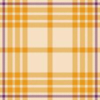 kariertes Karomuster. nahtlose Stoffstruktur. Tartan-Textildruck. vektor