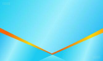 Blau abstrakt Hintergrund mit diagonal Linien im Orange Farbe vektor