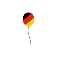 Deutschland Element Unabhängigkeit Tag Illustration Design Vektor