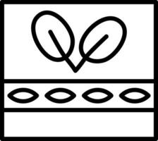 Spinat Lasagne Vektor Symbol Design