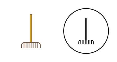 Gabelpflücken hinterlässt Vektorsymbol vektor