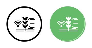 Smart-Farm-Vektor-Symbol vektor