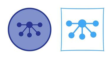 Vektorsymbol für Knoten vektor