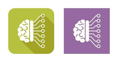 Vektorsymbol für maschinelles Lernen vektor