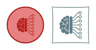 Vektorsymbol für maschinelles Lernen vektor
