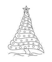 Weihnachten Ornamente einstellen mit Bälle, Schneeflocken, Hüte, Stern, Weihnachten Baum, orange, Socke, Geschenk, trinken und Girlanden. vektor