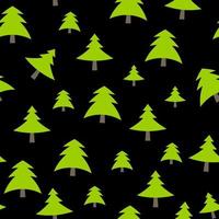 Weihnachtsbaum-Muster-Hintergrund-Vektor-Illustration vektor