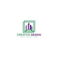 Gebäude Logo Vorlage mit modern einzigartig Konzept Prämie Vektor