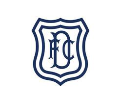 Dundee fc Symbol Verein Logo Schottland Liga Fußball abstrakt Design Vektor Illustration