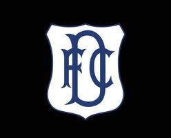 Dundee fc Logo Symbol Verein Schottland Liga Fußball abstrakt Design Vektor Illustration mit schwarz Hintergrund