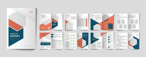 Unternehmen Profil jährlich Bericht Geschäft Vorschlag korporativ Bifold Broschüre Design Vorlage vektor