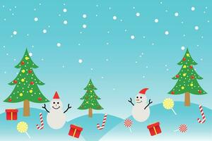 vit och blå sömlös snöflinga gräns, jul design för hälsning kort. vektor illustration, glad xmas snö flaga rubrik eller baner, tapet eller bakgrund dekor