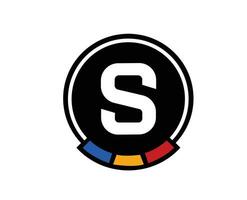 Sparta Prag Logo Verein Symbol Tschechisch Republik Liga Fußball abstrakt Design Vektor Illustration