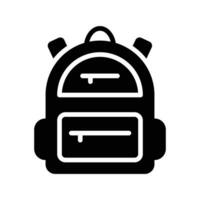 erhalten Ihre Hände auf diese vorsichtig gefertigt Symbol von Schule Tasche modisch Design vektor