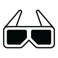 prüfen diese vorsichtig entworfen Symbol von 3d Brille im modern Stil, bereit zu verwenden Symbol vektor