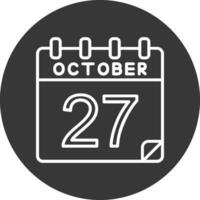 27 Oktober Vektor Symbol