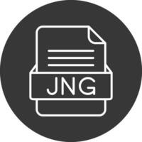 jng Datei Format Vektor Symbol