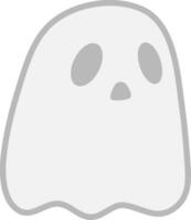 spöke ikon vektor för halloween händelse firande. enkel spöke ikon den där kan vara Begagnade som symbol, tecken eller dekoration. anda Spöke ikon grafisk resurs för Lycklig halloween vektor design